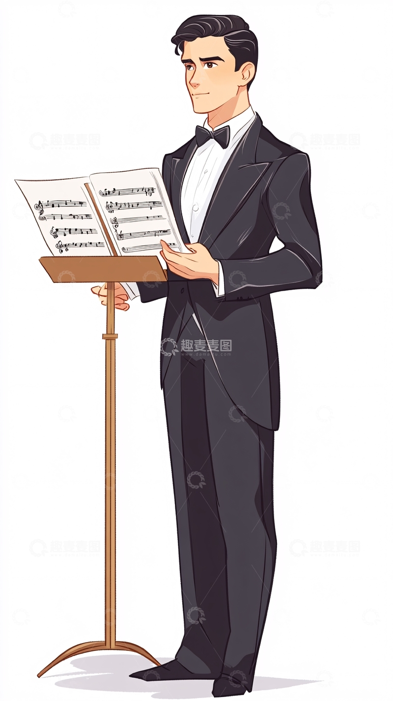 高清大图下载【趣麦麦图】西装男