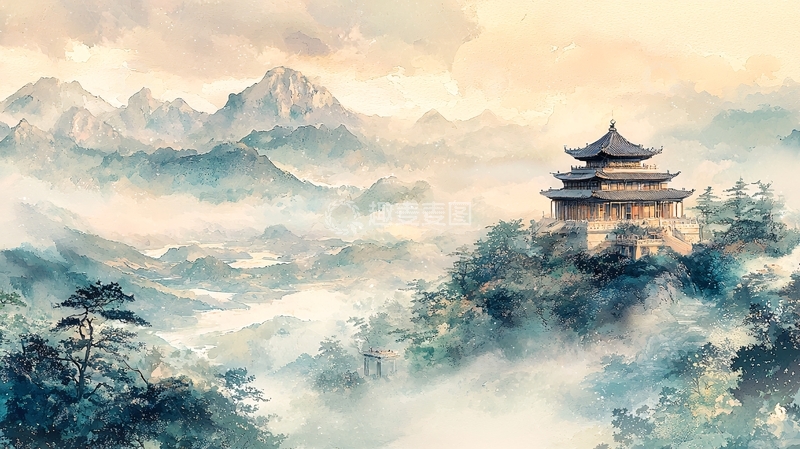 高清大图下载【趣麦麦图】水墨画