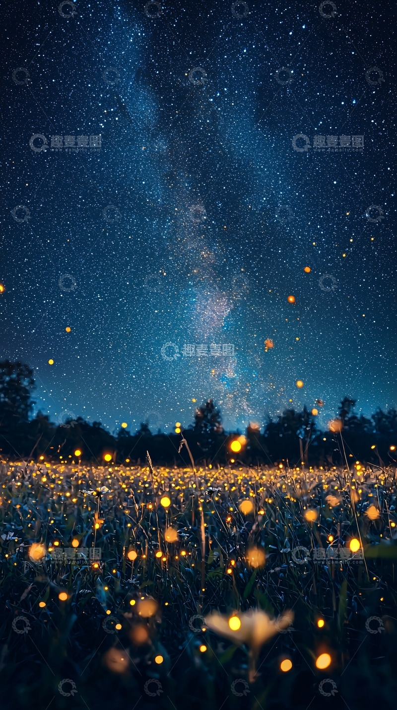 高清大图下载【趣麦麦图】萤火虫