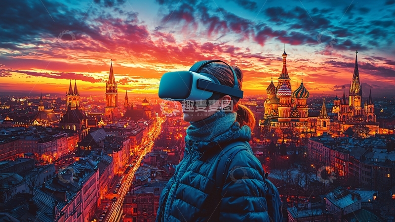 高清大图下载【趣麦麦图】虚拟现实体验30