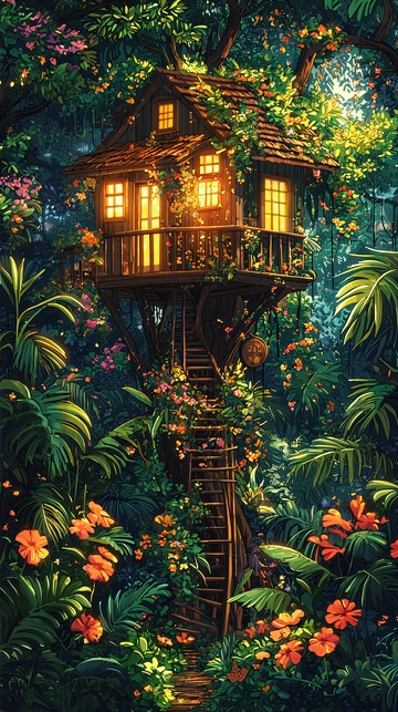 树顶小屋