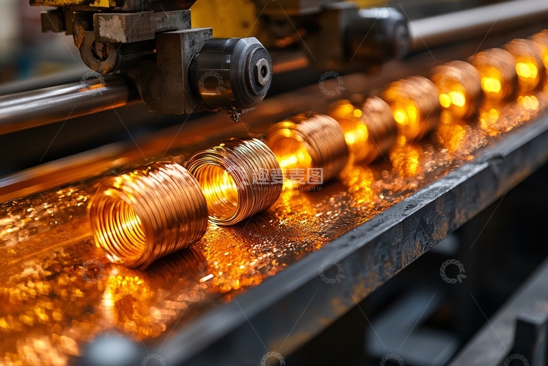 高清大图下载【趣麦麦图】金属线圈连续生产线