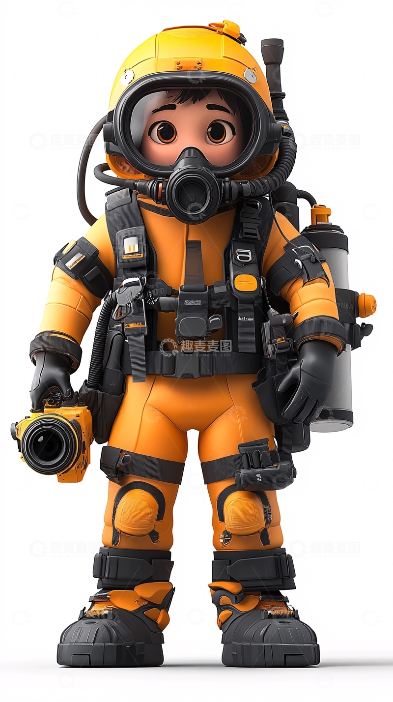 高清大图下载【趣麦麦图】卡通宇航员