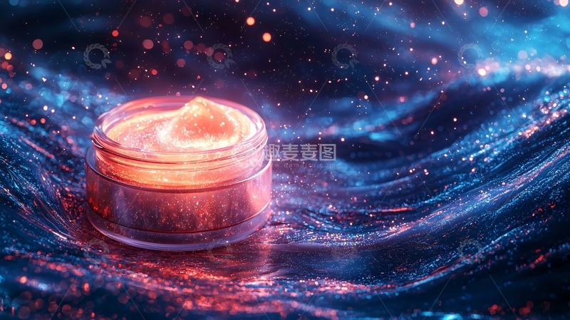 高清大图下载【趣麦麦图】梦幻般护肤霜