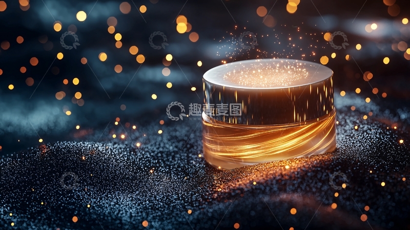 高清大图下载【趣麦麦图】奢华护肤品瓶