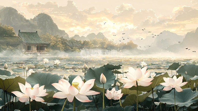 高清大图下载【趣麦麦图】水墨江南