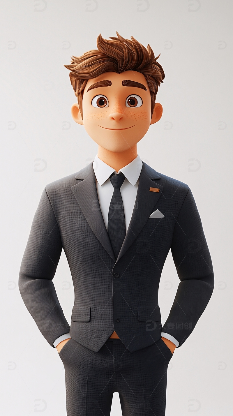 高清大图下载【趣麦麦图】卡通人物93