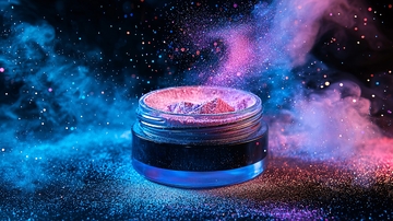 色彩爆炸粉末罐