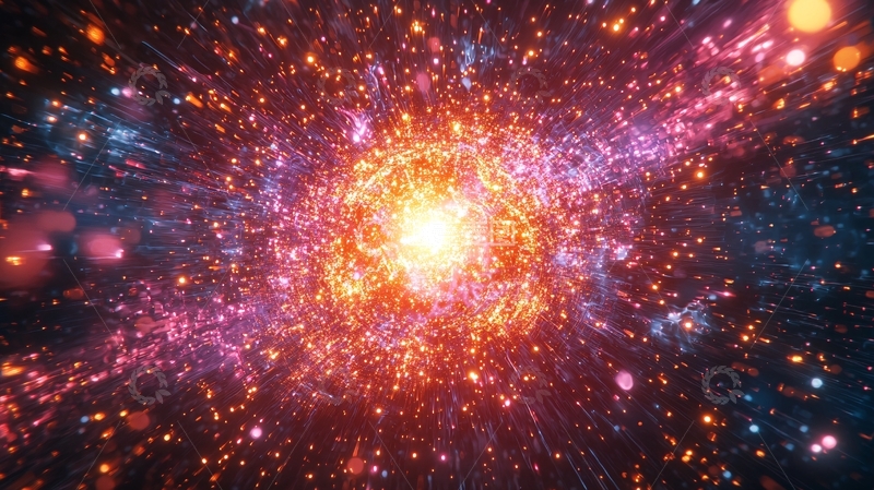 高清大图下载【趣麦麦图】宇宙能量爆发