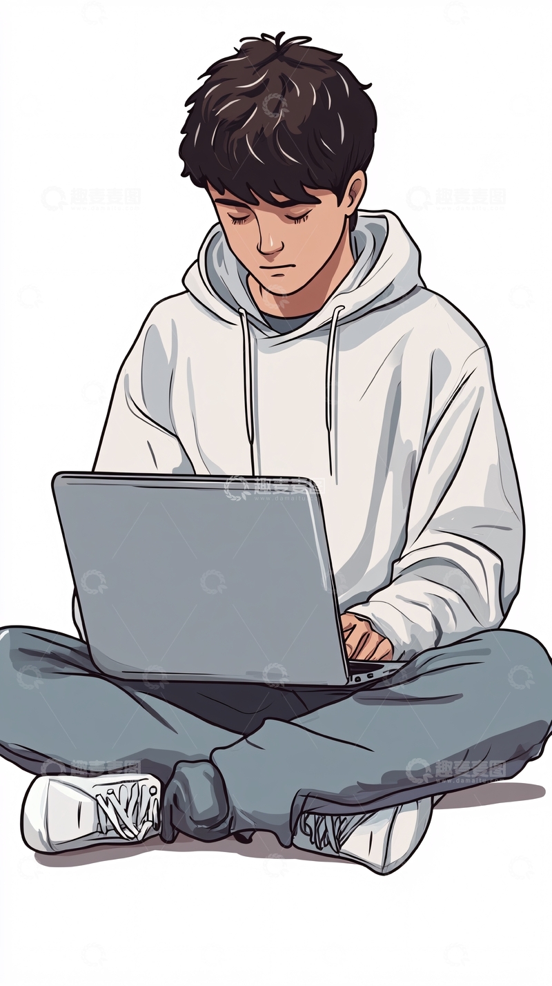 高清大图下载【趣麦麦图】少年