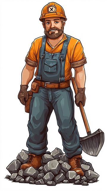 卡通矿工