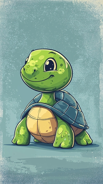卡通小乌龟