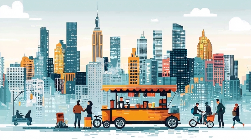 高清大图下载【趣麦麦图】纽约街景2