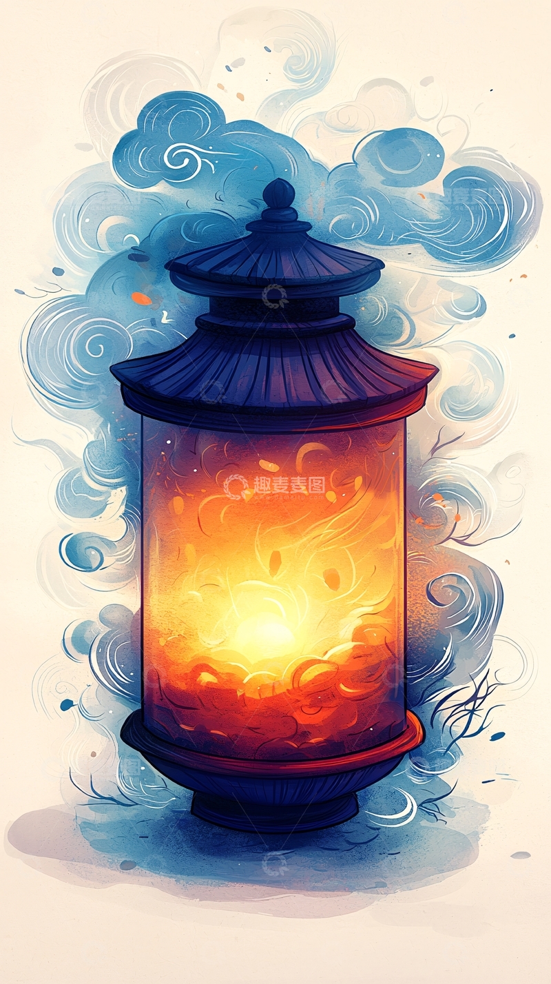 高清大图下载【趣麦麦图】中国风灯笼