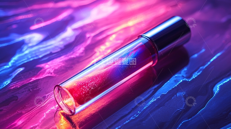 高清大图下载【趣麦麦图】紫色梦幻香水瓶