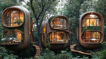 森林树屋别墅群