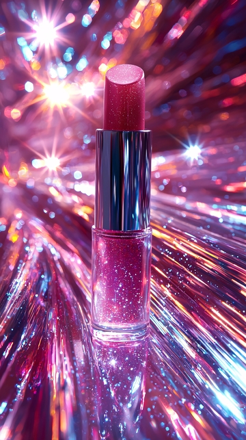闪亮唇膏