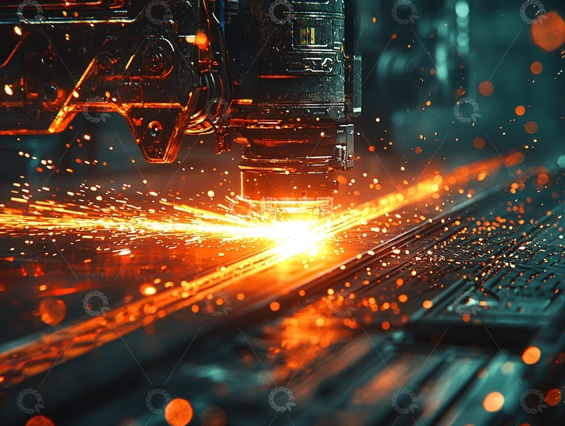 高清大图下载【趣麦麦图】金属切割