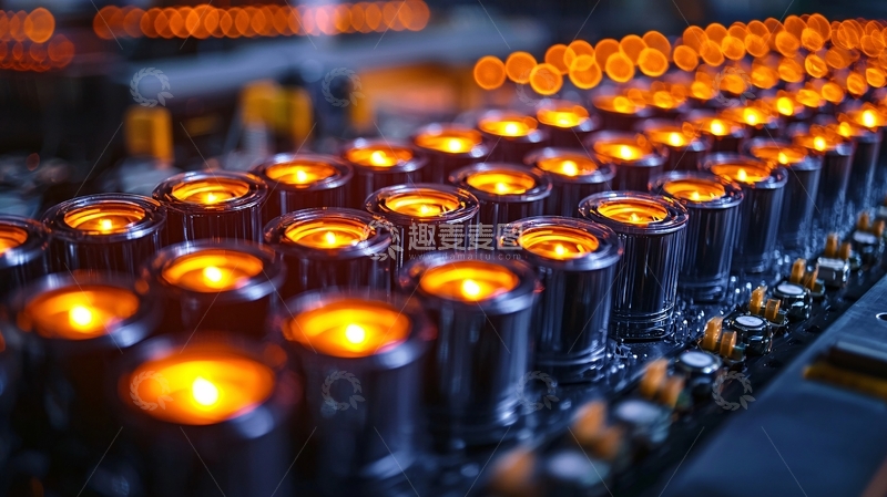 高清大图下载【趣麦麦图】电路板上的闪耀光芒