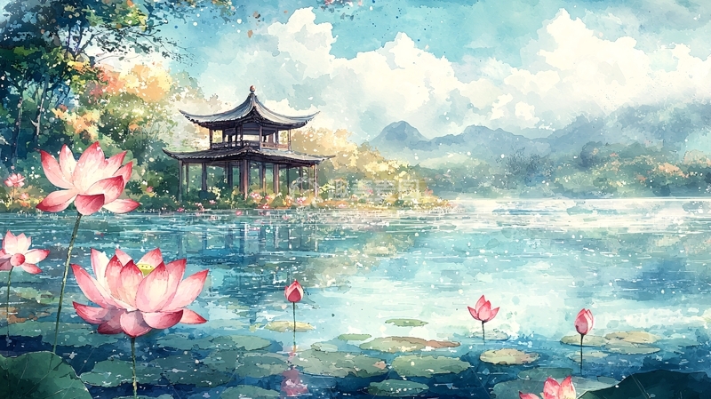 高清大图下载【趣麦麦图】水墨画