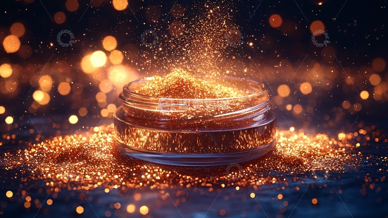 高清大图下载【趣麦麦图】闪光金粉