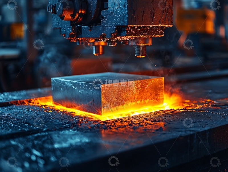 高清大图下载【趣麦麦图】工业金属加工特写