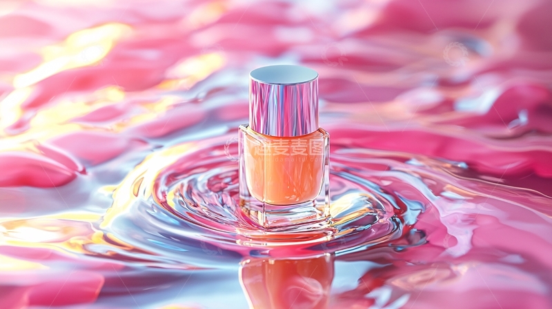 高清大图下载【趣麦麦图】橙色指甲油