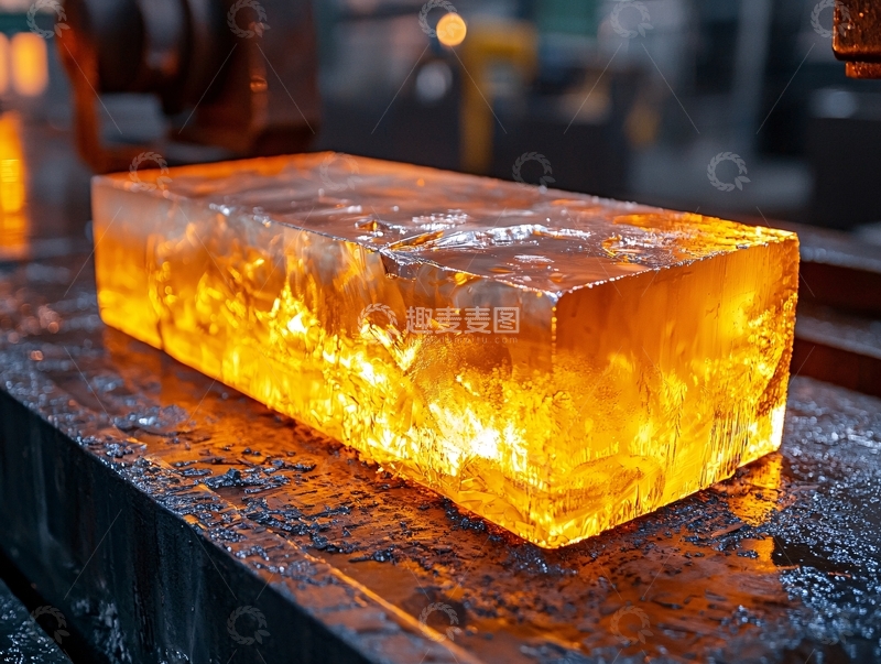 高清大图下载【趣麦麦图】高温金属锭