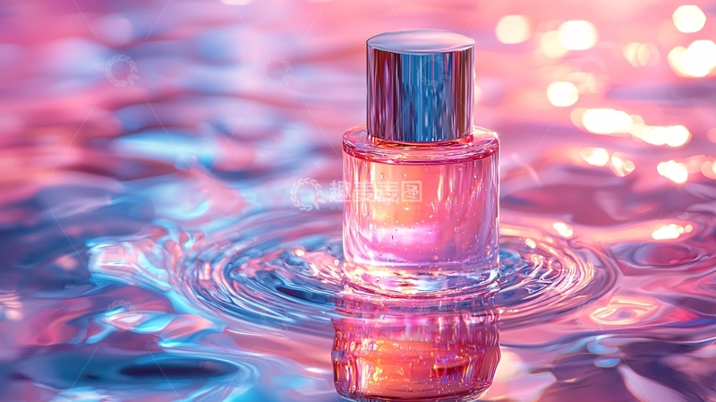 高清大图下载【趣麦麦图】粉色液体