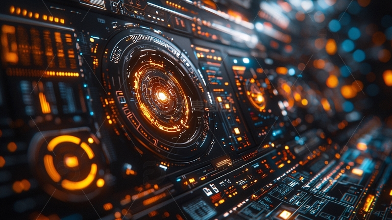 高清大图下载【趣麦麦图】未来科技界面12