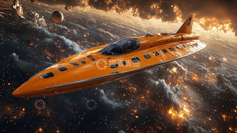 高清大图下载【趣麦麦图】未来宇宙飞船