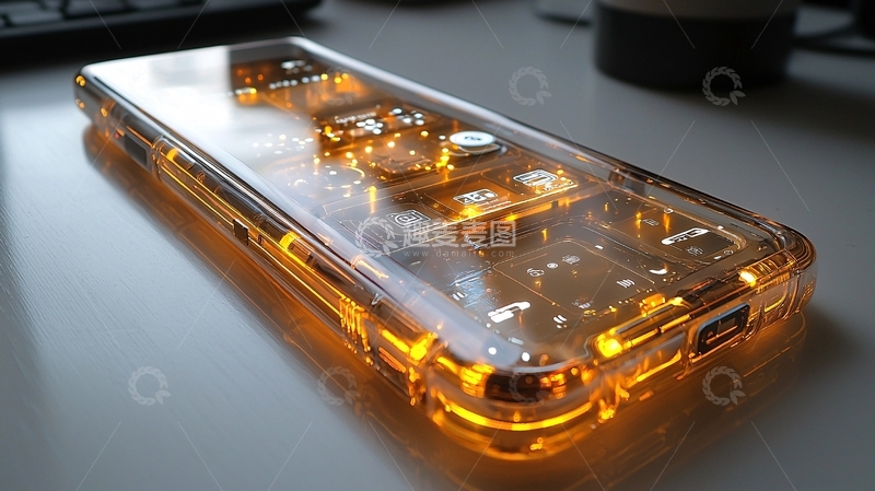 高清大图下载【趣麦麦图】透明手机壳