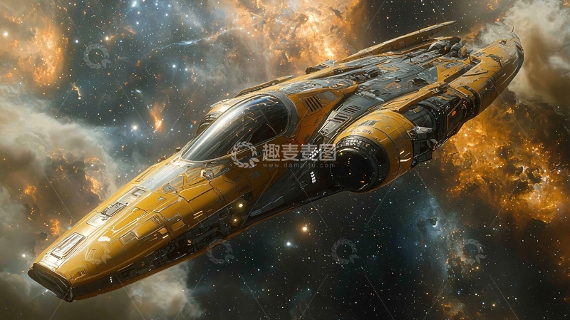 高清大图下载【趣麦麦图】宇宙飞船
