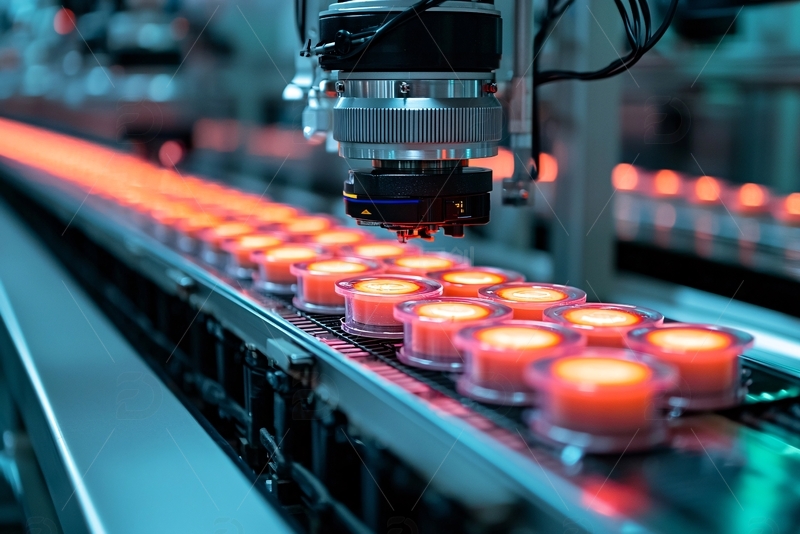 高清大图下载【趣麦麦图】自动化生产线