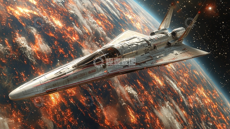 高清大图下载【趣麦麦图】未来宇宙飞船