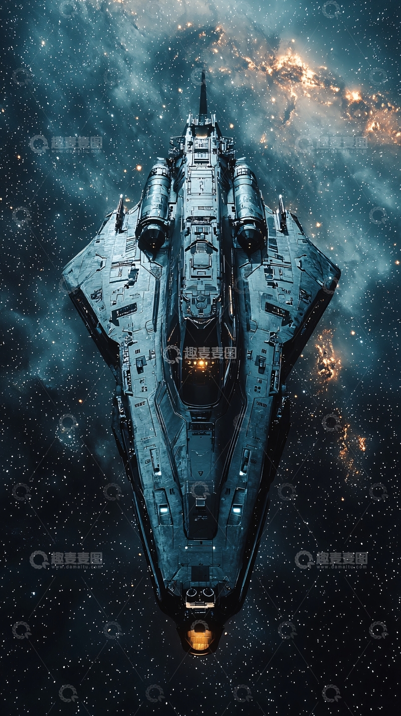 高清大图下载【趣麦麦图】宇宙飞船高清图