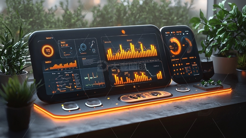 高清大图下载【趣麦麦图】科技感未来控制台