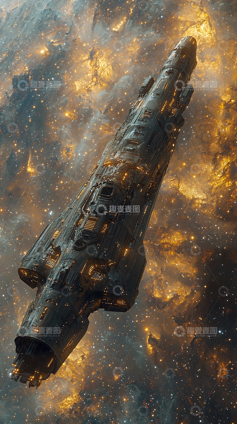 高清大图下载【趣麦麦图】宇宙飞船