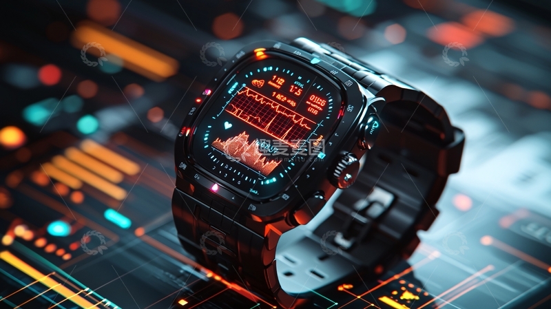 高清大图下载【趣麦麦图】未来科技感手表