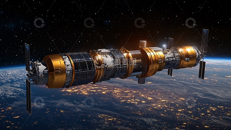 高清大图下载【趣麦麦图】太空飞船