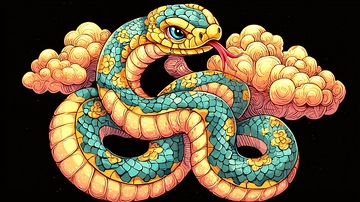 卡通蛇