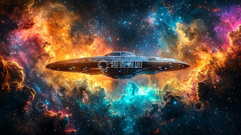 高清大图下载【趣麦麦图】宇宙飞船