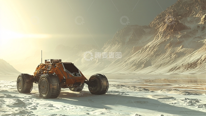 高清大图下载【趣麦麦图】火星探测车