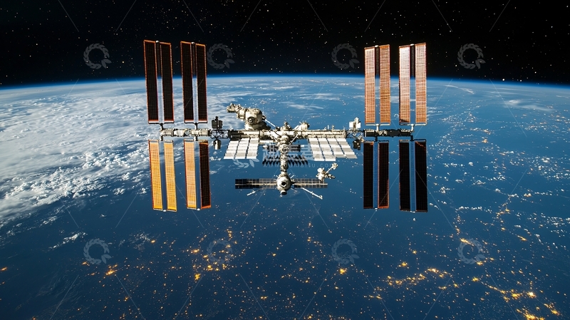 高清大图下载【趣麦麦图】国际空间站