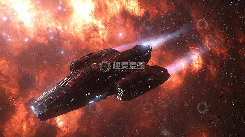 高清大图下载【趣麦麦图】宇宙飞船