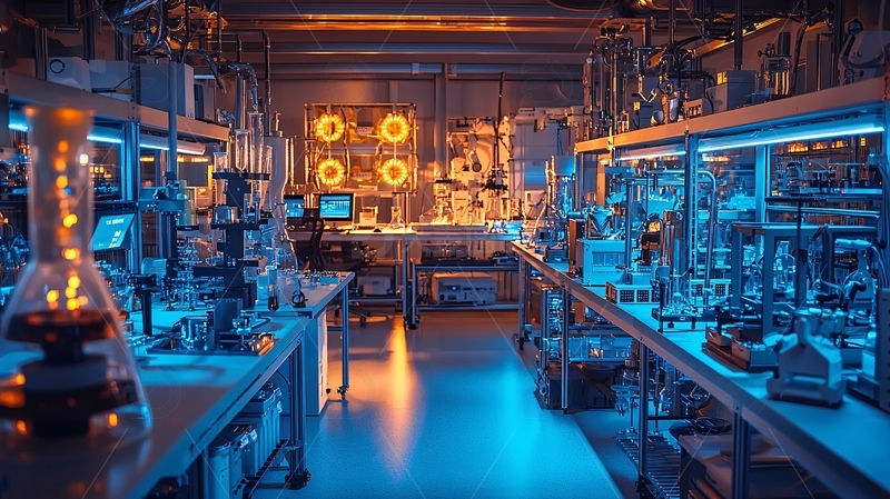 高清大图下载【趣麦麦图】现代化实验室内部