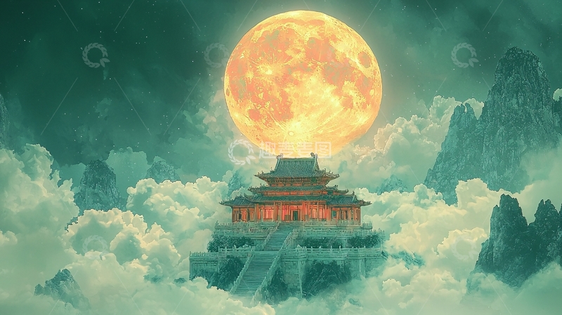 高清大图下载【趣麦麦图】月宫仙境