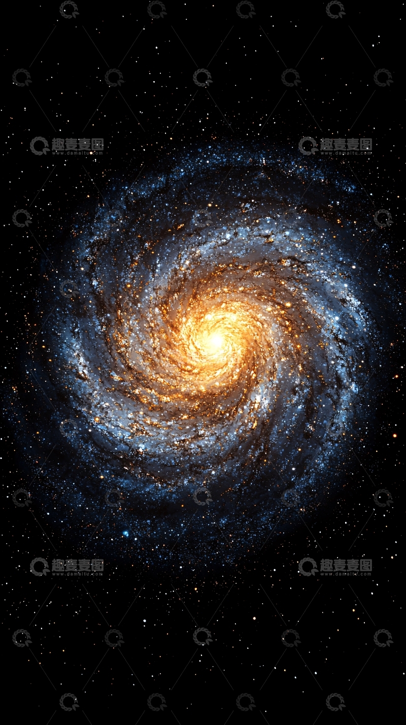 高清大图下载【趣麦麦图】螺旋星系