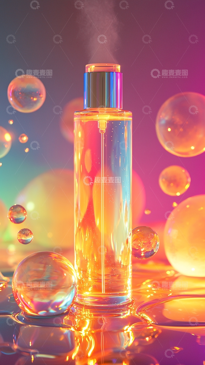 高清大图下载【趣麦麦图】梦幻香氛瓶