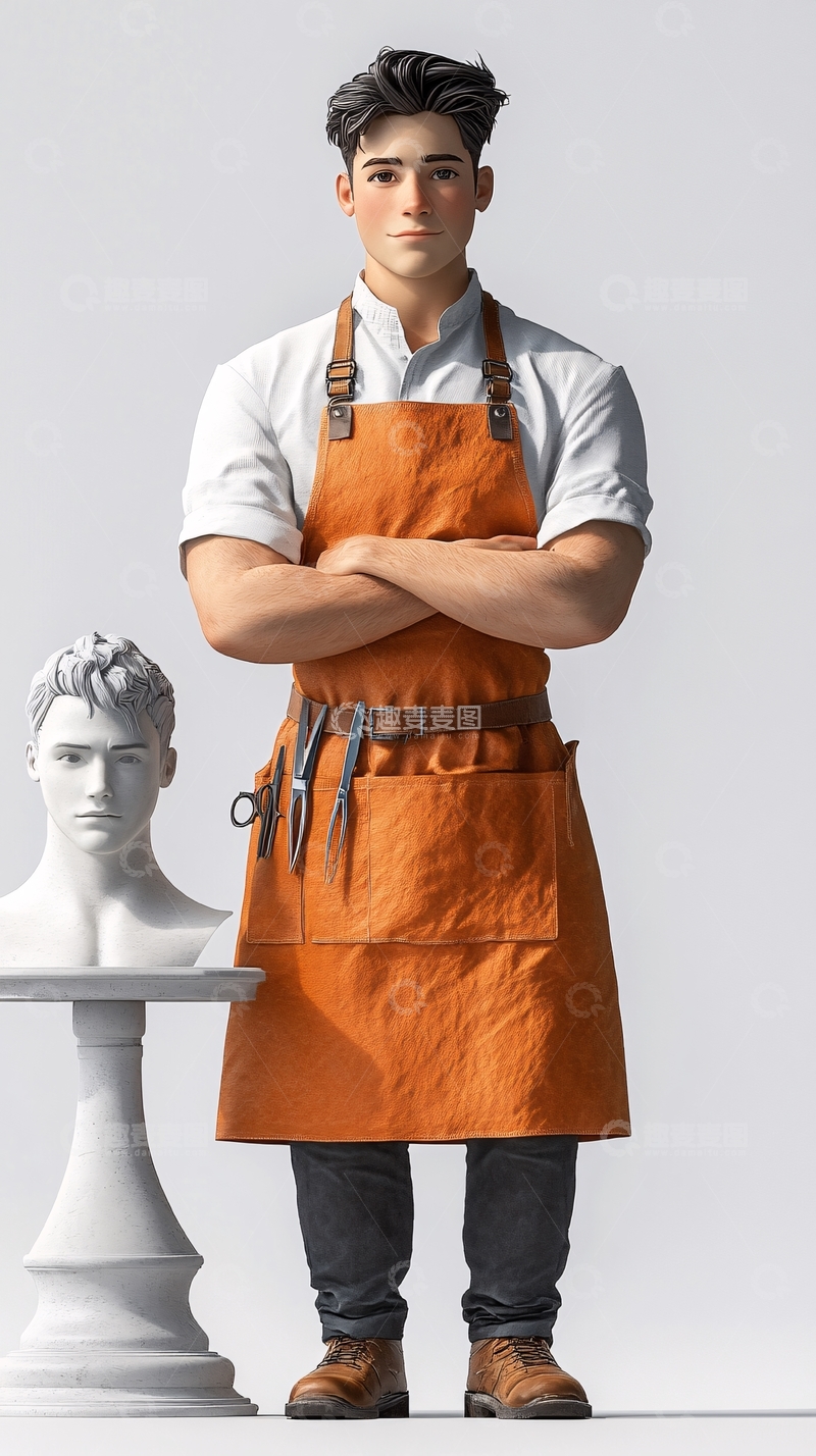 高清大图下载【趣麦麦图】帅气男士